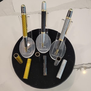 Lápiz en blanco de fibra de carbono con tubo, predimensionado, acabado liso, para Sierra Twist y compatibles. ¡Listo para ensamblar! ¡Sin necesidad de girar! CFTIPF-1
