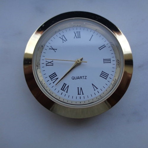 17/1637mm Hiqual QUARTZ CLOCK Insert Metal Case 4 Etsy