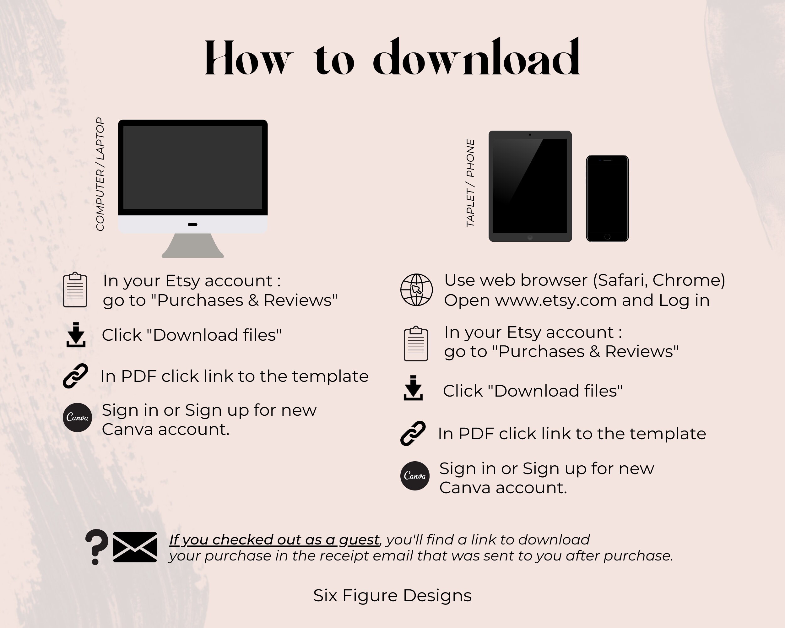 Eyebrows Henna Aftercare Card 4x6 Henna Instructions Card Etsy