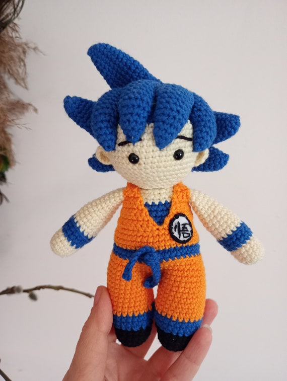 Amigurumi Son Goku Wzór PDF w języku angielskim i polskim szydełkowy
