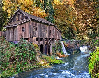 Cedar Creek Grist Mill, Washington (V), Landscape/Nature Photography