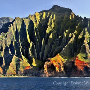 Na Pali Cliffs, Kauai, Hawaii (H), Landscape/Nature Photography