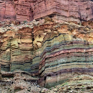 A Slice of Geologic Time, Grand Canyon, Arizona (H), Landscape/Fine Art Photography