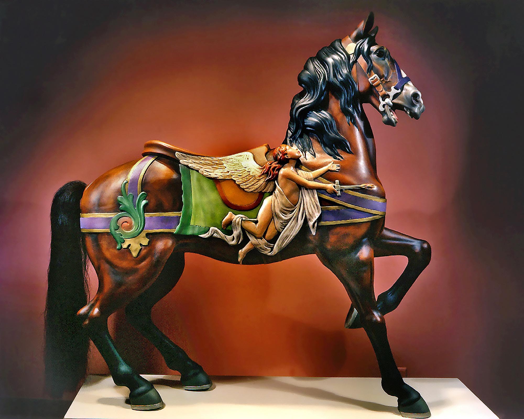 Dentzel Carousel Horse (H) - Etsy