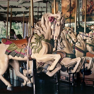 Tillman Park Carousel, Berkeley, Ca (H)