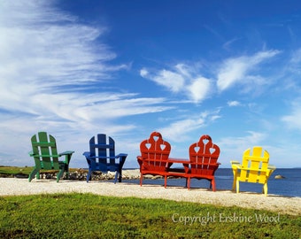 Christine's Chairs (H), Fine Art / Nature Landscape Photography