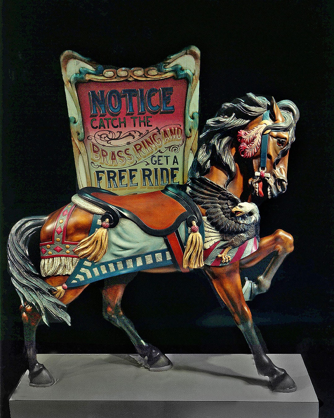 1918 Philadelphia Toboggan Co Carousel Horse (H) - Etsy