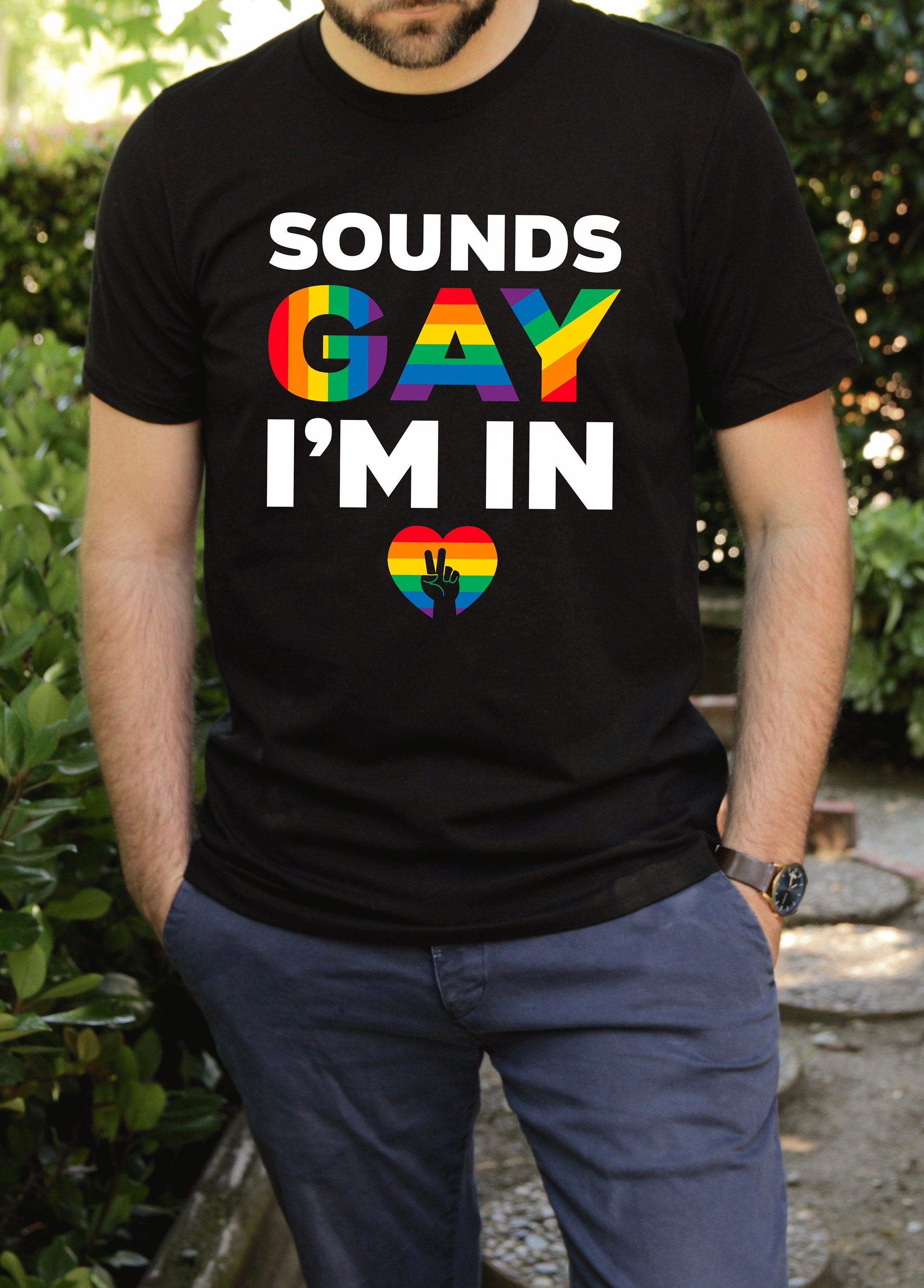 Sounds Gay Shirt LGBT Gift Pride Tee Lesbian T Shirt Gay - Etsy