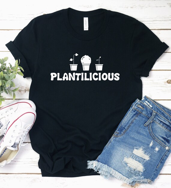 Plantilicious Shirt Bee Shirt Lawn Mower Herb Garden Plant | Etsy