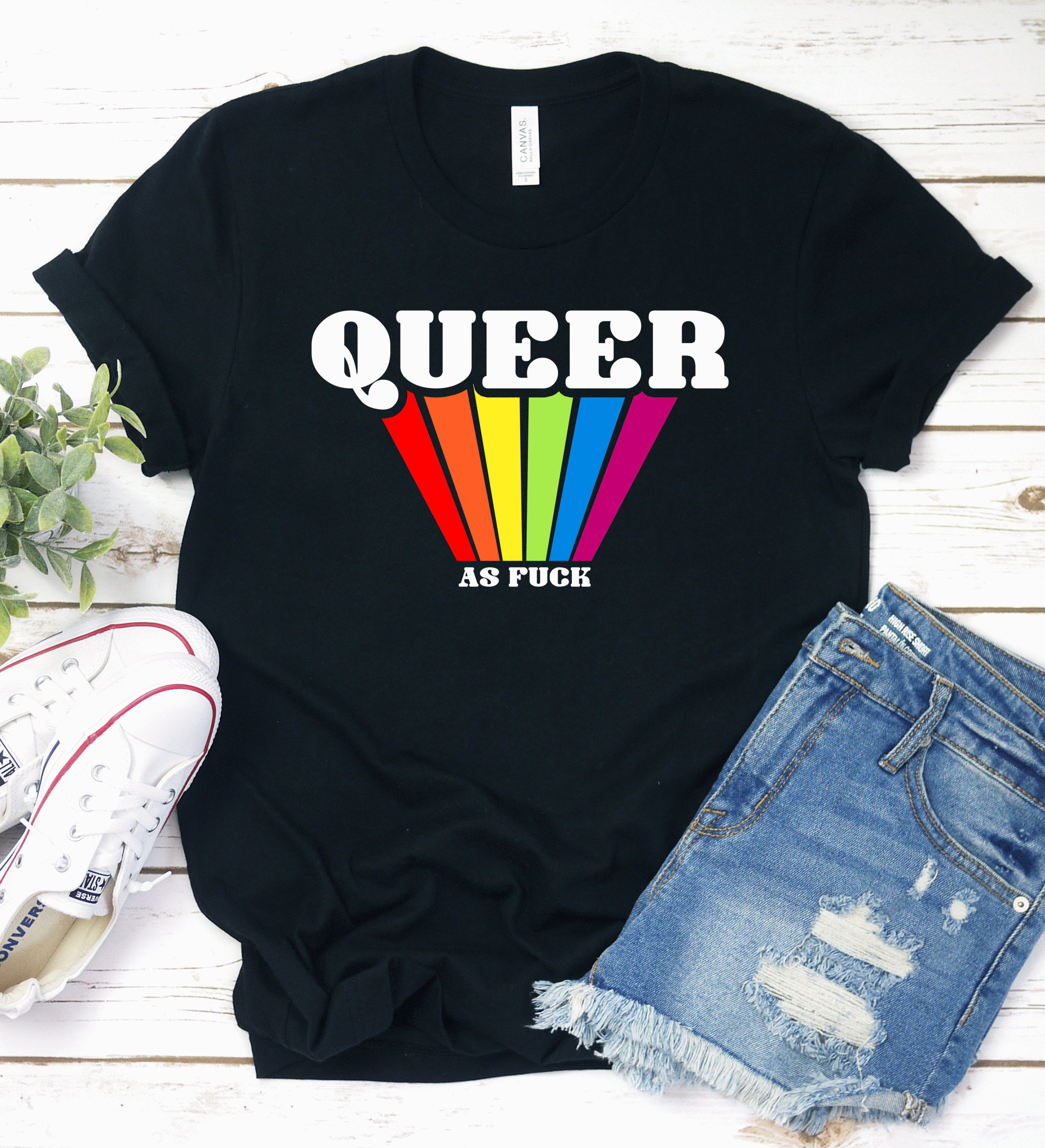 fuck corporations gay pride shirt