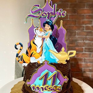 Princesse Jasmine Aladdin Genie Gateau Jasmine Princesse Etsy Princesse Jasmine Aladdin Genie Gateau Jasmine Princesse Etsy