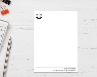 Lawyer Notepad - Etsy