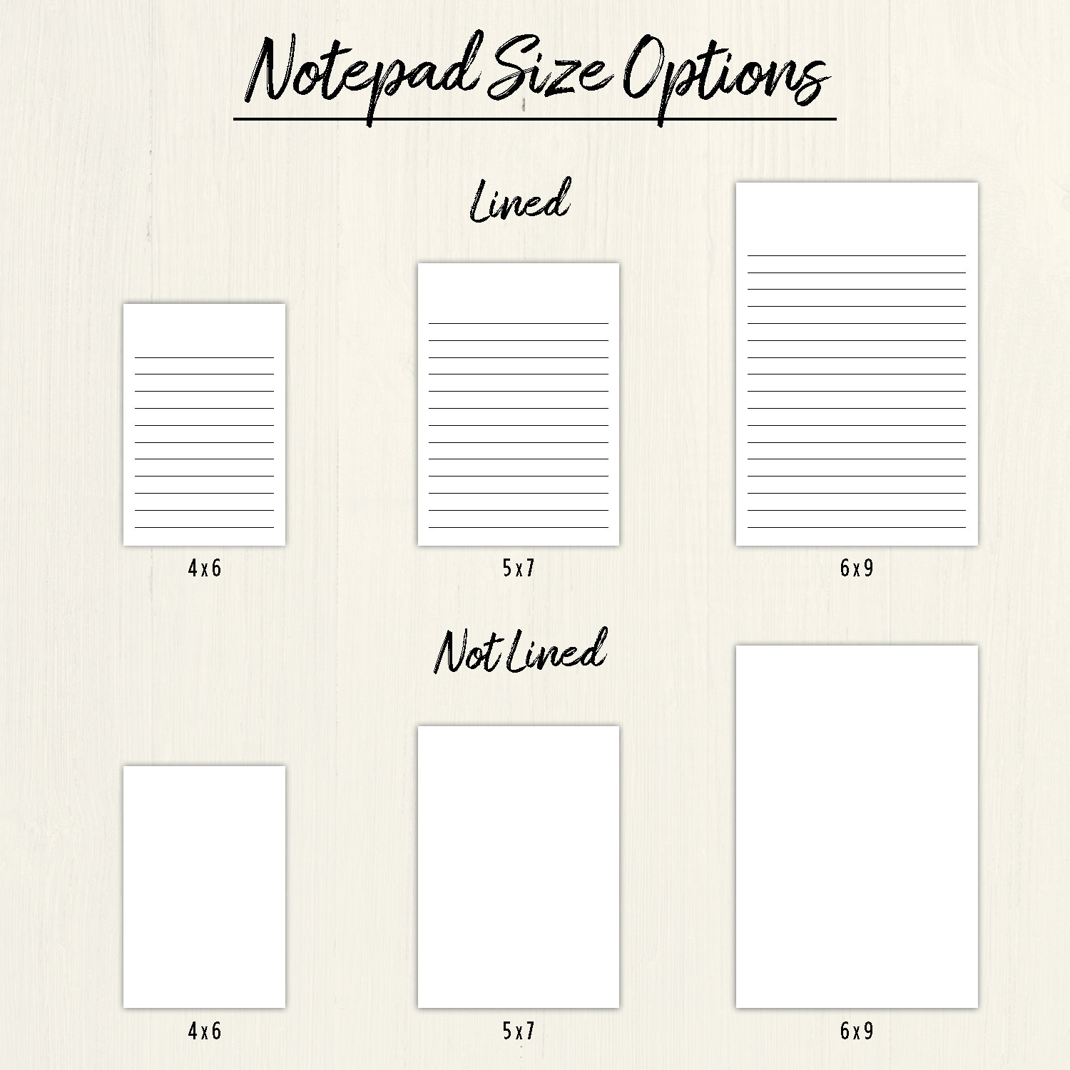 Custom Box Lawyer Notepad, Personalized Stationary, Custom Writing Pad ...