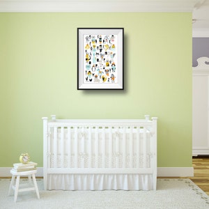 Animal ABCs Nursery Prints | Baby Room Posters | Colorful Prints | Nursery Decor | Boy or Girl Room