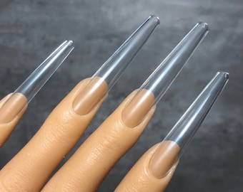 XXXL COFFIN 3XL Full Cover Nail Tips