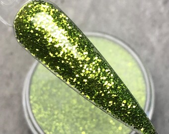 Mr.Grinch Glitter Acrylic Dip Powder | Halloween Collection Glitter Dipping Color Acrylic Dip Powder for Nails