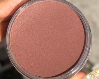 Chocolate Brown Acrylic Powder &quot;Crater&quot; | Solid Color Acrylic Dip Powder for Nails