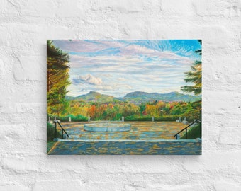 Canvas of Amherst College Memorial Hill