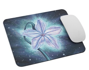 Cosmic Blossoming Mouse Pad