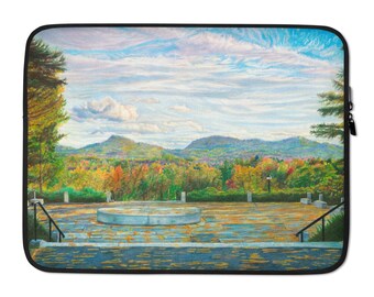 13" - 15" Laptop Sleeve Amherst College Memorial Hill