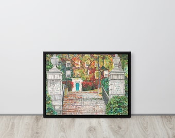 24x18 Hopkins Gate at Williams College Fine Art Print (Archival)