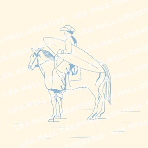 Coastal Cowboy Print