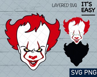 Pennywise Svg Etsy