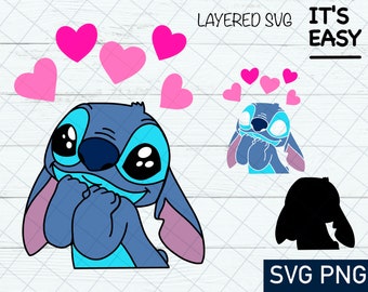 Stitch Svg Etsy