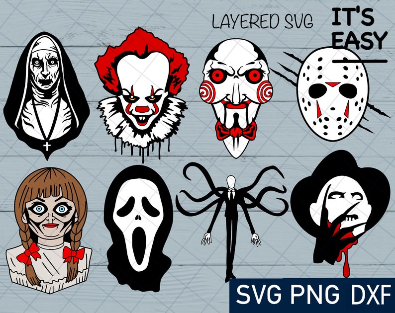 Download Horror SVG bundle Halloween shirt Cricut cut file horror ...