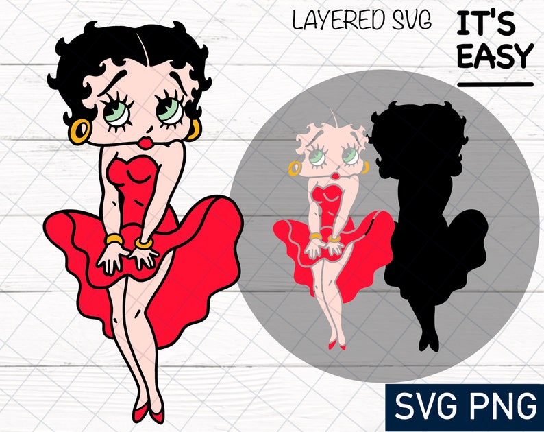 betty boop svg files