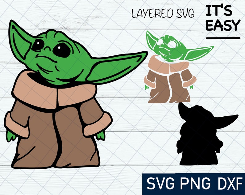 Free Free 346 Baby Yoda Silhouette Svg Free SVG PNG EPS DXF File