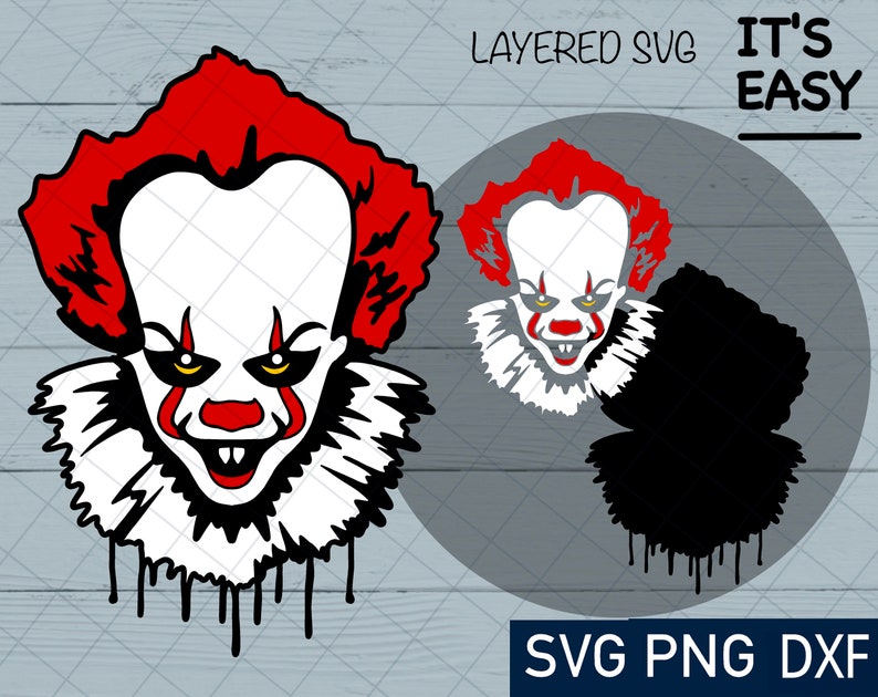 Pennywise Clown Svg