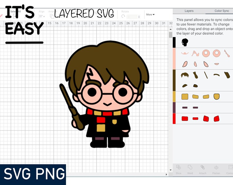 Download Harry Potter svg file for cricut Silhouette Cut File | Etsy
