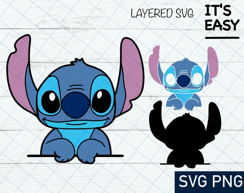 Download Stitch SVG Cricut Clipart Print Silhouette Cut File | Etsy
