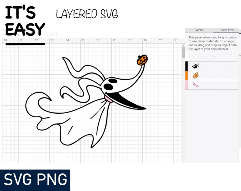 Layered svg Zero Jack svg Nightmare before Christmas svg | Etsy