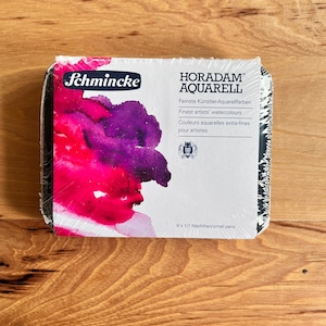 Schmincke Horadam Watercolor Set Special Limited Edition Tin 9 Full Pans 