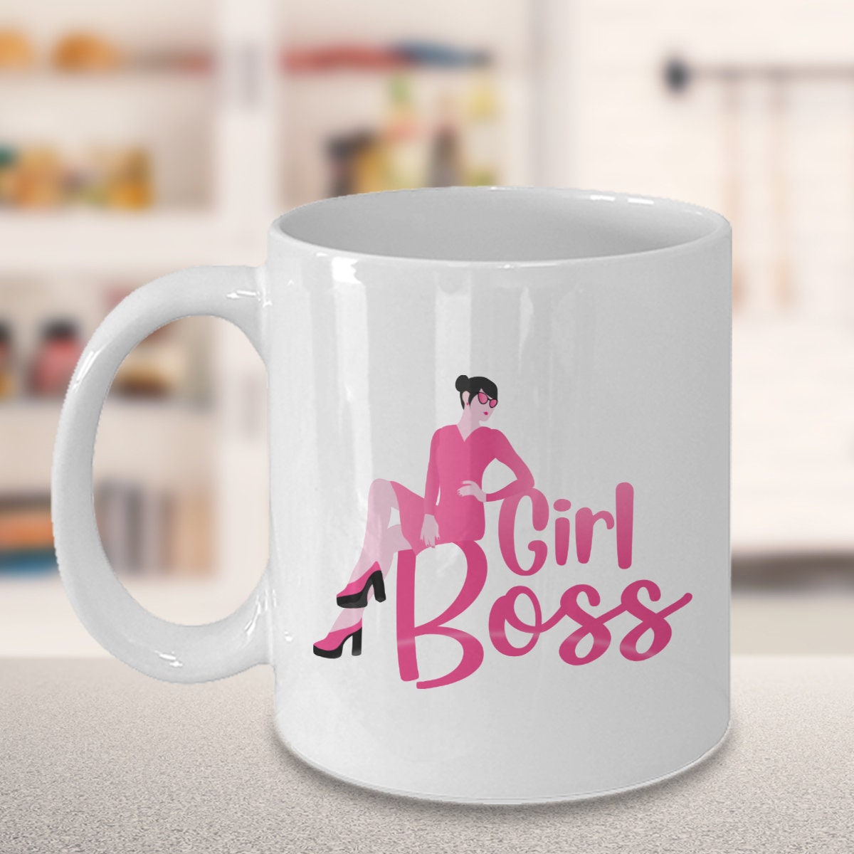 Boss Lady Mug Girl Boss Mug Women Boss Ts For Worlds Best Etsy