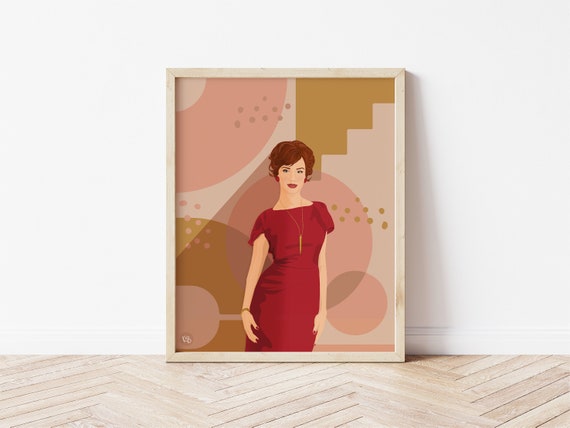 JOAN HOLLOWAY HARRIS - Mad Men Joan - Mad Men Print - Mad Men Art - Christina  Hendricks - Mad Men Gifts - Gifts for Her - Tv Poster - Etsy
