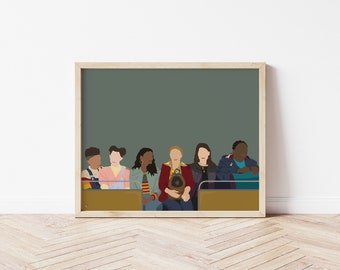 SEX EDUCATION - Aimee - Maeve Wiley - Women Print - Sex Education TV Show - Sex Education Art - Tv Show Prints - Sex Education Gifts