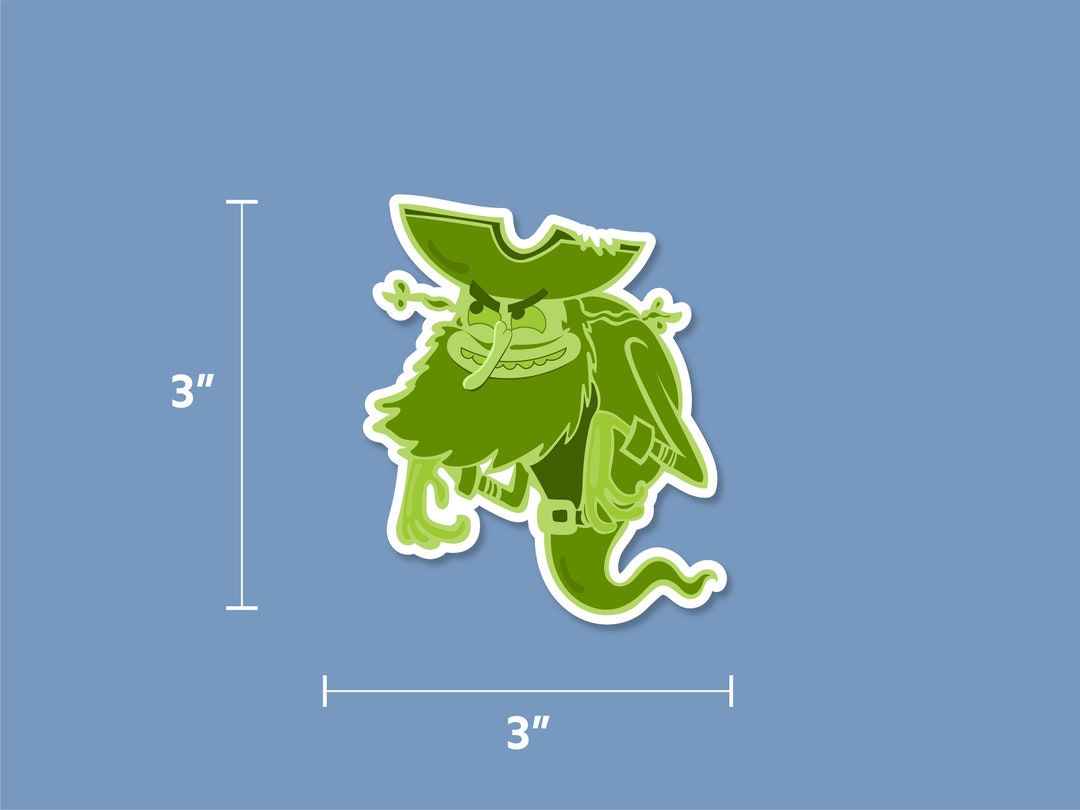 Buy FLYING DUTCHMAN STICKER Spongebob Sticker Spongebob