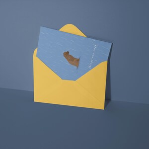 RUFF - Sympathy Card - Grief Support Card - Friend Card - Thinking of You - Breakup Card - Pet Loss Card - Here for You - Divorce Card image 5
