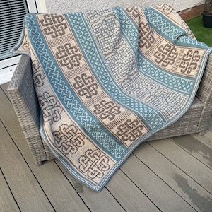 Celtic Love Mosaic Crochet Blanket