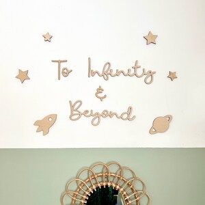 To infinity & Beyond | Space bedroom | Space Decor |