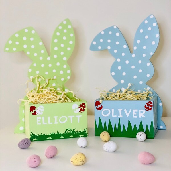 Easter bunny hamper box