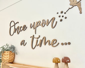 Once Upon A Time Nursery Story Time Decor | Fairy | Fairytale | Storytime | Magic
