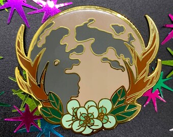 バックムーン エナメルピン