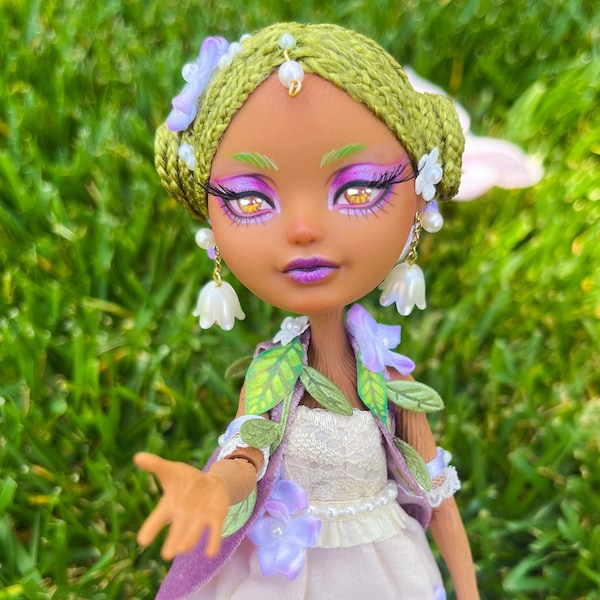 OOAK doll repaint - Wood Fairy