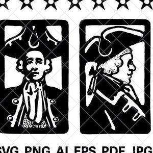 Revolutionary War Soldier Illustration and Clip Art-American Symbol-Digital Download-Cut Ready Files-eps, ai, svg, png, pdf, jpg
