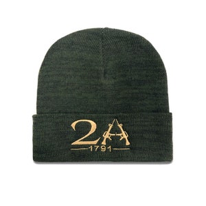 Gorro de punto con puños de la Segunda Enmienda