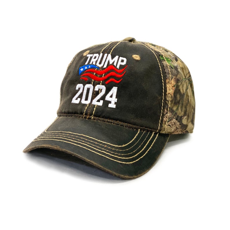 Trump 2024 Authentic Camo Hat Etsy
